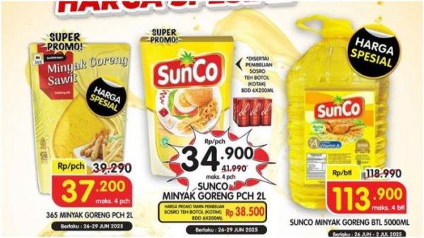 KATALOG PROMO JSM - Tangkap layar akun Instagram Superindo yang diunggah pada Sabtu (28/6/2025). Berikut daftar produk dalam katalog promo JSM Alfamart, Indomaret, dan Superindo periode 26-28 Juni 2025