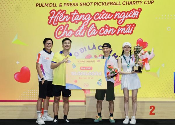 Pickleball là cầu nối hiến tạng ở Charity Cup 2025 - Ảnh 3.