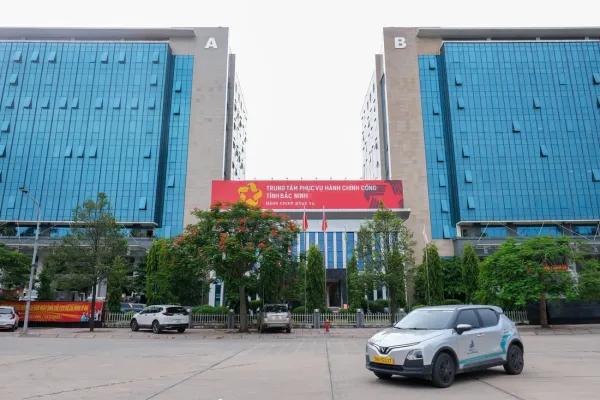 Trụ sở phường xã 'thay áo' mới, người dân hứng khởi chờ thời khắc lịch sử - Ảnh 2. Trụ sở ‘thay áo mới’, người dân 99 đơn vị xã phường ở Bắc Ninh chờ thời khắc lịch sử - Ảnh 2.