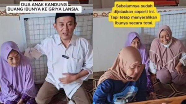 Ketua Yayasan Griya Lansia Khusnul Khatimah di Malang, Jawa Timur, Arief Camra, membeberkan chat dirinya dengan anak yang membuang ibu kandungnya, Nasikah.