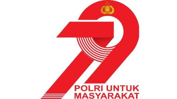 LOGO HUT BHAYANGKARA - Foto ini diambil dari laman https://tribratanews.sulteng.polri.go.id pada Sabtu (28/6/2025) yang menampilkan Logo HUT ke-79 Bhayangkara. Berikut tema dan link download logo HUT ke-79 Bhayangkara 2025 yang diperingati pada Selasa, 1 Juli 2025.