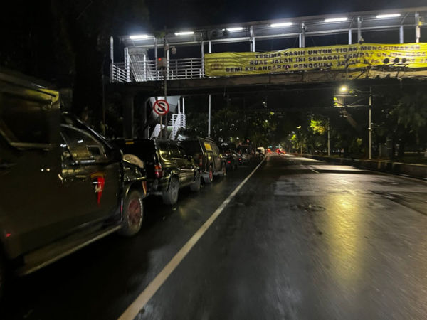 Suansana Sekitar Monas, Jelang HUT ke-79 Polri, Jakarta Pusat, Selasa (1/7). Foto: Rayyan Farhansyah/kumparan