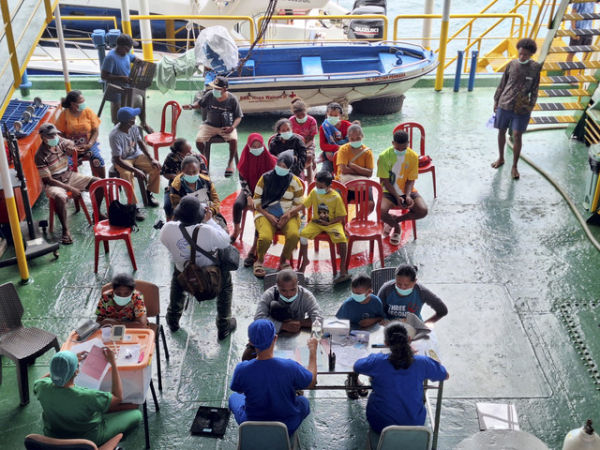Fasilitas dan pelayanan pasien di RSK Nusa Waluya II Waigeo Utara, Papua Barat Daya. Foto: Argya D. Maheswara/kumparan 