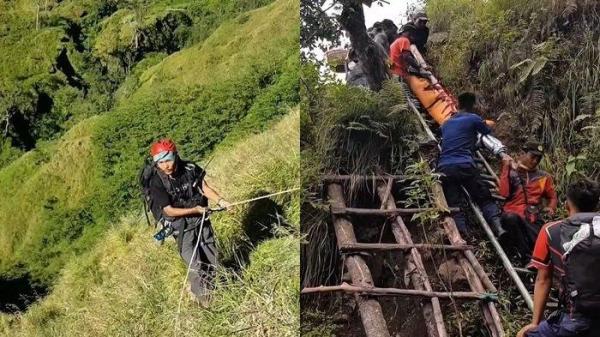 Sosok Agam Rinjani ternyata terlibat dalam Tim SAR gabungan yang mengevakuasi jenazah WNA Malaysia jatuh di Gunung Rinjani pada Mei 2025 lalu