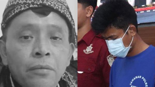 KEPSEK DIBUNUH SAAT RITUAL PESUGIHAN - Kasus pembunuhan terhadap MN (55), seorang kepala sekolah dasar di Kabupaten Magelang, yang ditemukan meninggal dunia di area petilasan Pagar Suruh, Desa Kambangsari, Kecamatan Alian, Kabupaten Kebumen, pada Senin (19/5/2025), sekitar pukul 11.45 WIB. Ia dibunuh pelaku WH (kanan) saat menjali ritual pesugihan.