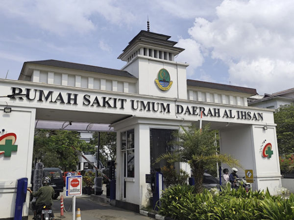 RSUD Al-Ihsan yang berganti nama menjadi RSUD Welas Asih, di Baleendah, Kabupaten Bandung, Jawa Barat, Selasa (1/7/2025). Foto: Alya Zahra/kumparan 