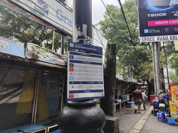 Rute Metro Jabar Trans, Selasa (1/7/2025). Foto: Alya Zahra/kumparan 