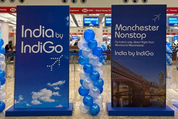 IndiGo Mumbai Manchester Flight