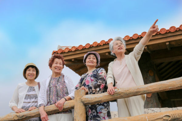 llustrasi penduduk Okinawa di Jepang  Foto: Shutter Stock