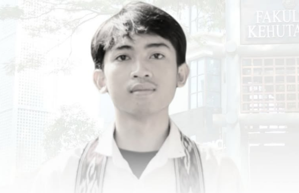 Bagus Adi Mahasiswa Fakultas Kehutanan Angkatan 2022 yang tewas saat KKN di Maluku Utara, Selasa (1/7/2025). Foto: Fakultas Kehutanan UGM