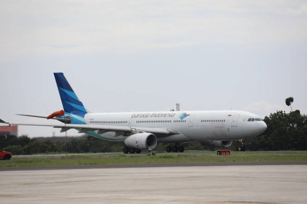 Ilustrasi Pesawat Garuda Indonesia. Foto: Dok. BNPB