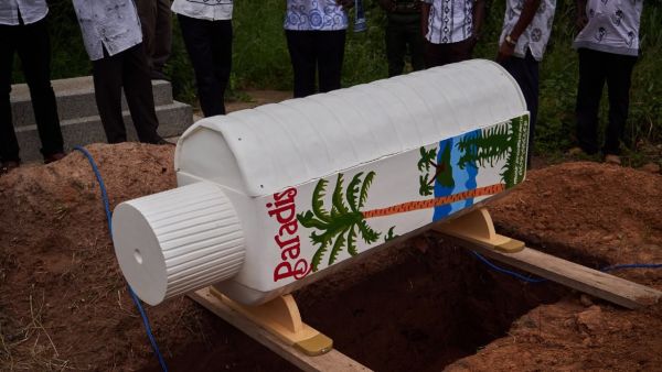 Fantasy Coffin in Ghana
