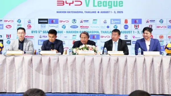 Bóng chuyền nam Thái Lan sẵn sàng đấu Campuchia tại SEA V.League 2025 - Ảnh 3.