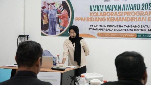 Presentasi peserta UMKM MAPAN Award 2025
