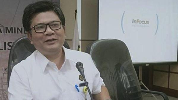 DISEMPROT BAHLIL - Direktur Jenderal Ketenagalistrikan Kementerian ESDM Jisman P. Hutajulu. Menteri ESDM Bahlil Lahadali memarahi Jisman gara-gara perbedaan data target swasembada energi dalam rapat kerja dengan Komisi XII DPR, Rabu, 2 Juli 2025.