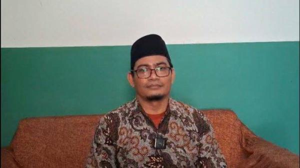 Nasir, Kepala Sekolah SMP Islam Hidayatul Athfal, di Kelurahan Cinere, Kecamatan Cinere, Kota Depok, Nasir, saat ditemui, pada Selasa (1/7/2025).