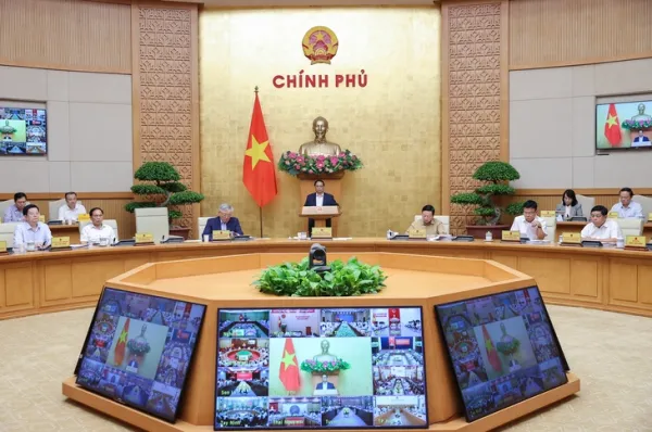 Thủ tướng chủ trì Hội nghị trực tuyến Chính phủ với 34 tỉnh thành và hơn 3.300 xã, phường, đặc khu- Ảnh 2. chính quyền - Ảnh 2.