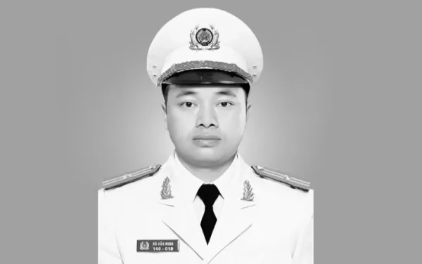 Vụ thiếu tá cảnh sát giao thông hy sinh khi làm nhiệm vụ: Tạm giữ hình sự một người - Ảnh 2. cảnh sát giao thông - Ảnh 2.