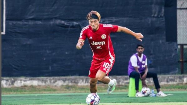 RUMOR TRANSFER - Pemain Liga Singapura Kodai Tanaka yang dirumorkan dengan Persis Solo, Senin (30/6/2025)