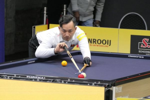 Đào Văn Ly bị loại, Việt Nam hết cơ thủ tại World Cup billiards Porto - Ảnh 1.