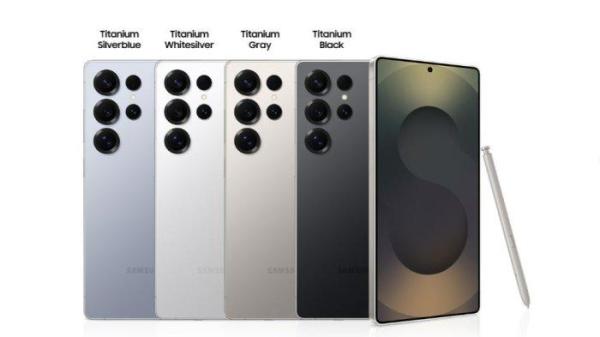 HARGA SAMSUNG TERBARU- Tangkapan layar dari samsung.com, Selasa (25/2/2025) Samsung Galaxy S25 Ultra yang dilengkapi dengan pen. Berikut daftar harga HP Samsung S25 series per Februari 2025.