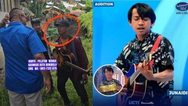 REKAM Jejak Junaidi, Peserta Indonesian Idol Ditangkap Dinsos karena Ngamen, Sempat Coba Kabur