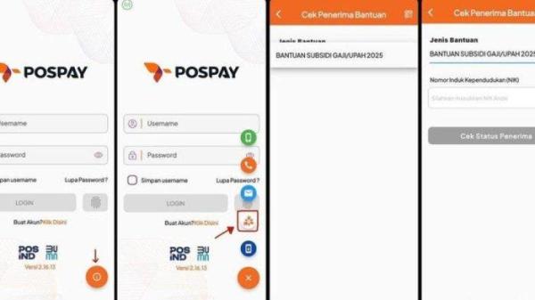 BSU 600 RIBU - Aplikasi Pospay, Pospay BSU, cara cek BSU di Pospay. Cara cek BSU di aplikasi Pospay. Syarat pencairan BSU di kantor pos. BSU Rp 600 ribu bisa diambil lewat komunitas, tak perlu datang ke kantor, bisa diantar petugas Pos Indonesia, ini syaratnya.
