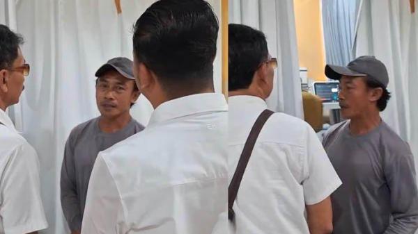 BAYI MINUM OLI - Momen anggota Satreskrim Polres Ngawi, mendatangi IGD RSUD Dr Soeroto Ngawi, Jawa Timur tempat dirawatnya seorang bayi berusia 13 bulan meninggal dunia diduga meminum oli bekas, Rabu siang (2/7/2025).