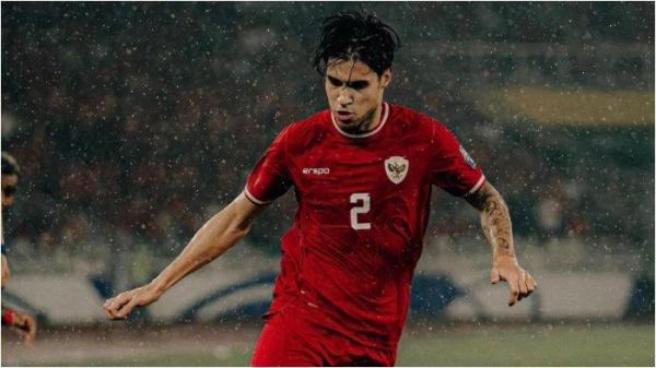 Pemain keturunan Ambon Kevin Diks, saat debut bersama Timnas Indonesia