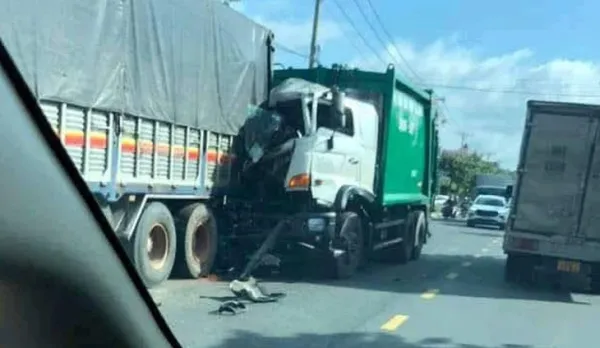 xe rác - Ảnh 1.