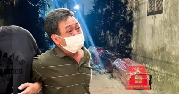 Tòa xử kín, tuyên tử hình người đàn ông sát hại 4 người trong gia đình ở Hà Nội - Ảnh 1.