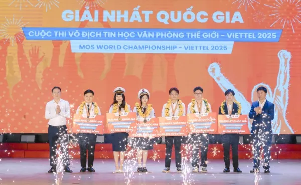 6 sinh viên Việt Nam thi Vô địch Tin học văn phòng thế giới tại Mỹ - Ảnh 2.
