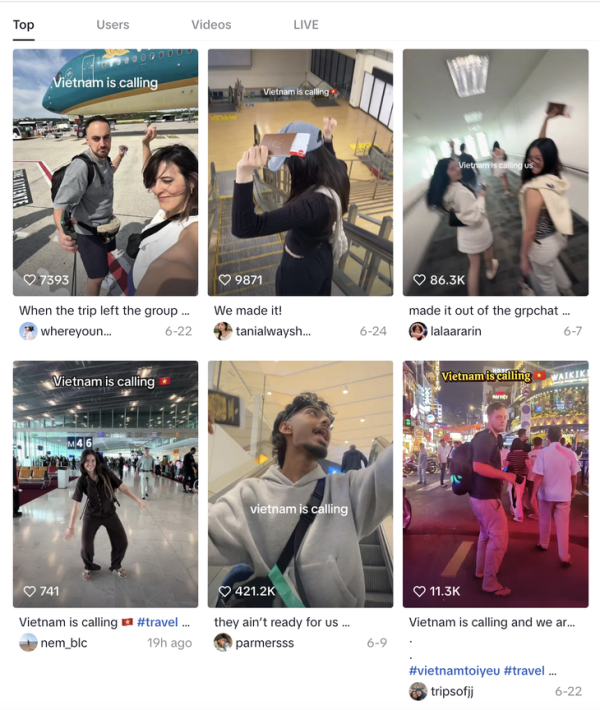 Vietnam is calling: Xu hướng TikTok biến Việt Nam thành giấc mơ du lịch - Ảnh 2. Vietnam is calling: Xu hướng TikTok biến Việt Nam thành giấc mơ du lịch - Ảnh 2.