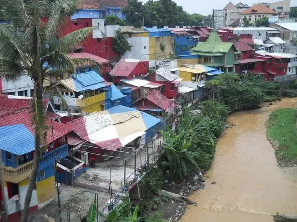 Kampung Kali Code di Yogyakarta yang artistik