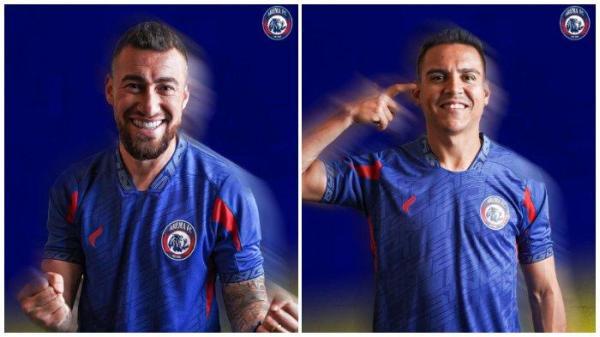 PEMAIN BARU AREMA - Du pemain asal Brasil Paulinho Moccelin dan Valdeci Moreira da Silva diresmikan oleh Arema FC sebagai rekrutan terbaru masa bursa transfer musim Liga 1 2025/2026. (Instagram Arema - 26/6/2025)