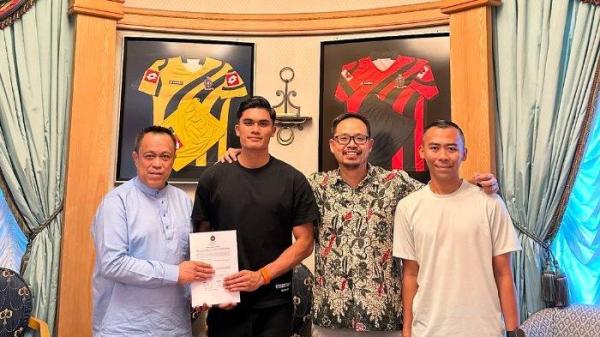 ABROAD SANANTA - Pemain Timnas Indonesia Ramadhan Sananta direkrut oleh klub asal Brunei Darussalam, Duli Pengiran Muda Mahkota (DPMM FC) untuk mengarungi kompetisi Liga Malaysia musim 2025/2026, Kamis (3/7/2025). (Instagram DPMM - 3/7/2025)