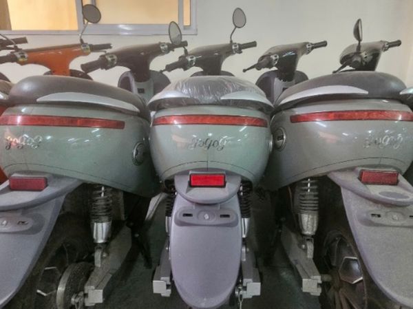 xe máy điện giả - Ảnh 1.