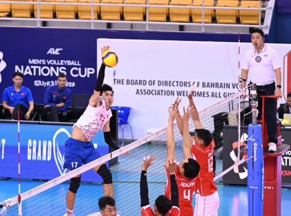Bóng chuyền nam Việt Nam gục ngã trước Indonesia sau 5 set căng thẳng - Ảnh 1.