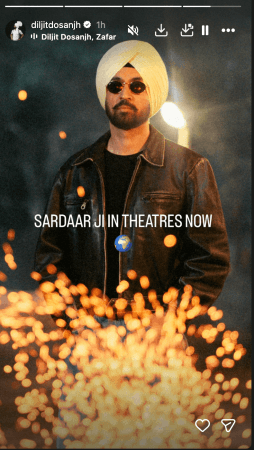दिलजित डोसांझ यांनी सरदार जी 3 ला प्रोत्साहन दिले; को-स्टार नीरू बाजवा हॅनिया आमिरला अनफोल्स करते, तिच्या इन्स्टाग्राम पृष्ठावरील ट्रेलर हटवते