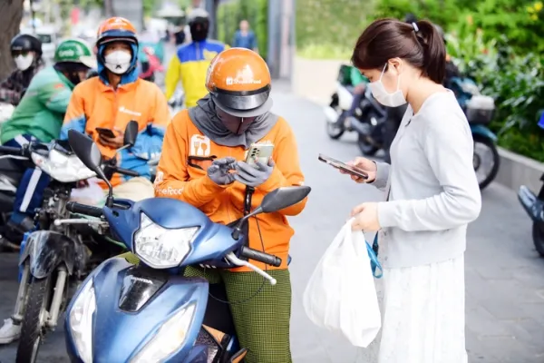 App giao đồ ăn vào đường đua mới - Ảnh 1. app giao đồ ăn - Ảnh 1.