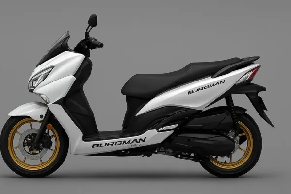 Render Suzuki Burgman 150.