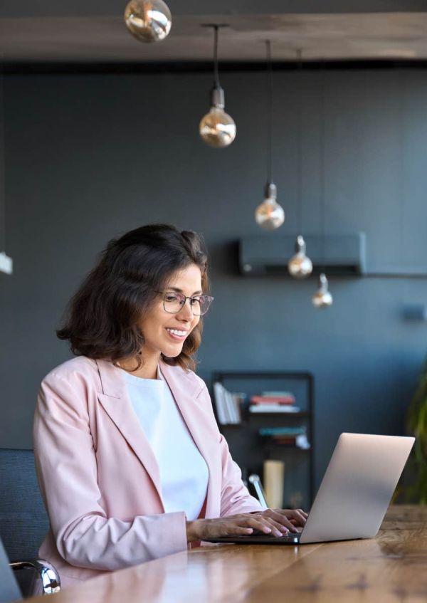woman passionate about her job