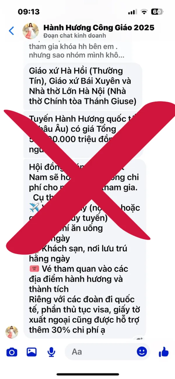 Mạo danh Hội đồng Giám mục Việt Nam lừa đảo - Ảnh 3. Hội đồng Giám mục Việt Nam - Ảnh 3.