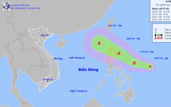 áp thấp nhiệt đới - Ảnh 1.
