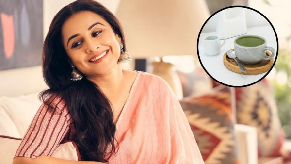 Actress Vidya Balan gave such a reaction to Macha Tea, you will be shocked