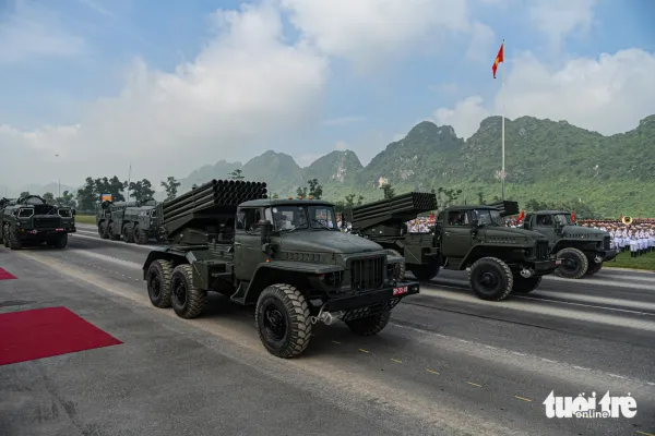 Dàn xe tăng, tên lửa, UAV lần đầu xuất hiện, sẽ có trong lễ diễu binh Quốc khánh - Ảnh 8.