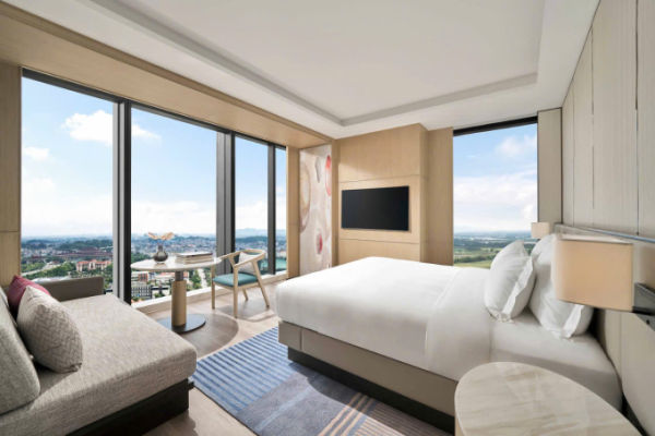 Phối cảnh phòng ngủ. Ảnh: Vinpearl