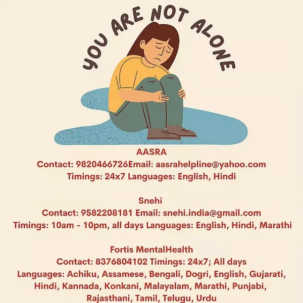 If you or anyone you know is struggling with suicidal thoughts, seek help here