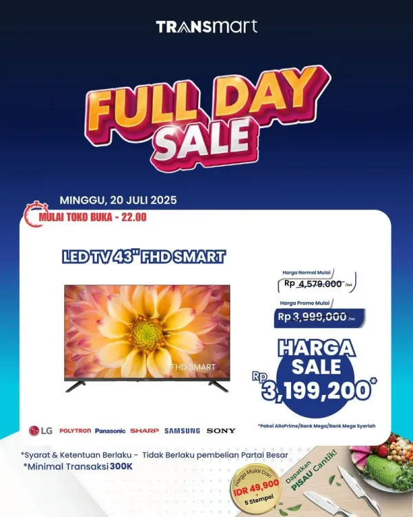 Transmart Full Day Sale 20 Juli 2025