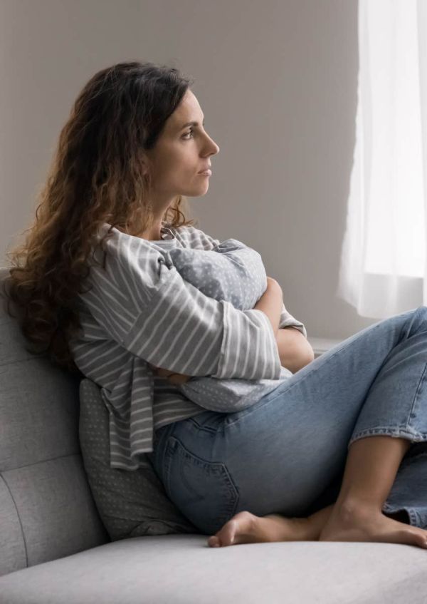 woman stuck at home because of ocd